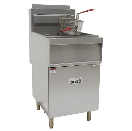 Gasu GFG0150 Gas Fryer With 2 Baskets 36lt 533w x 767d x 1182h